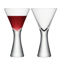 Набор из 2 бокалов для вина Moya 395 мл прозрачный - фото 1