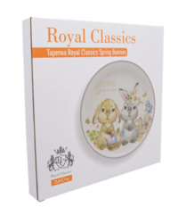 Тарелка Royal Classics Spring Bunnies 25,8*2,7 см - фото 2