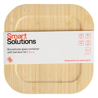 Контейнер для запекания и хранения Smart Solutions с крышкой из бамбука, 800 мл - фото 4