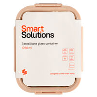 Контейнер для запекания, хранения и переноски продуктов в чехле Smart Solutions, 1050 мл, бежевый - фото 11