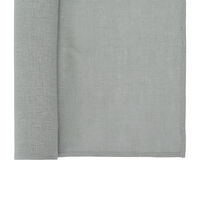 Дорожка на стол из стираного льна серого цвета из коллекции Essential, 45х150 см - фото 3