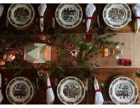 Тарелка закусочная Royal Stafford Сани Деда Мороза 21 см, фаянс - фото 2