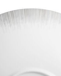 Тарелка суповая Narumi Сверкающая Платина 23 см, фарфор костяной - фото 5