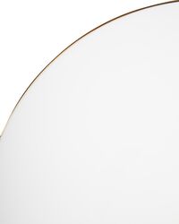 Тарелка обеденная Narumi Золотая линия 28 см, фарфор костяной - фото 3