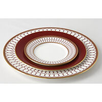 Тарелка десертная Wedgwood Ренессанс 18 см красная - фото 5