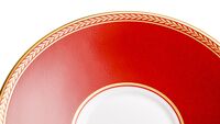 Чашка чайная с блюдцем Wedgwood Ренессанс 220 мл, красная - фото 5