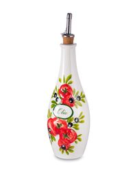 Бутылка для масла Томаты и оливки 27 см, керамика, Edelweiss - фото 6