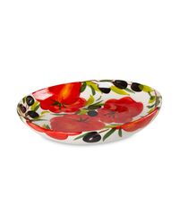 Тарелка для пасты Томаты и оливки 23 см, керамика, Edelweiss - фото 2