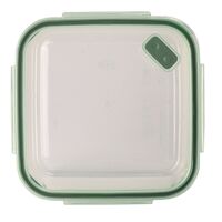 Контейнер квадратный SNIPS 1,4 л, 18х18х8,5 см, для СВЧ и заморозки, зеленый, пластик - фото 6