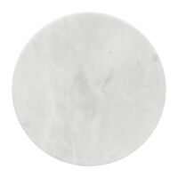 Блюдо сервировочное Marm, O20 см, белый мрамор - фото 3