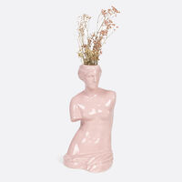Ваза для цветов Venus, 31 см, розовая - фото 2