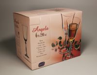 Бокалы для вина "Анжела" 250 мл, 6 шт. - фото 7