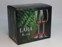 Бокалы для вина "Лара" 215 мл, 6 шт. - фото 6