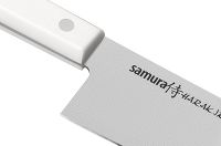 Нож кухонный "Samura HARAKIRI" Сантоку 175 мм, корроз.-стойкая сталь, ABS пластик - фото 3