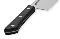 Нож кухонный "Samura HARAKIRI" накири 170 мм, корроз.-стойкая сталь, ABS пластик - фото 4