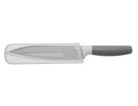 Нож для мяса 19 см (серый) - фото 2