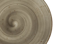 Тарелка пирожковая Rustics 17,5 см, темно-серая. - фото 2