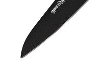 Нож кухонный "Samura SHADOW" овощной с покрытием Black-coating 99 мм, AUS-8, ABS пластик - фото 4