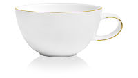 Чашка чайная с блюдцем "Синергия.Золотой кант" 250мл,Mix and Match - фото 2