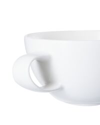 Чашка чайная с блюдцем Mix&Match Синергия Пасхальный кролик 250 мл, белый декор, фарфор костяной - фото 6